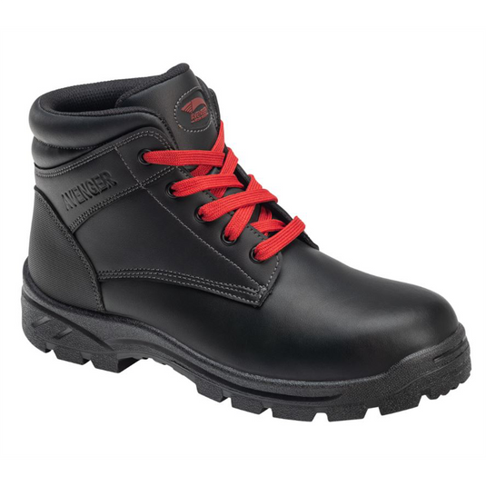 Avenger Builder Series - Men's Mid Top Work Boot - Steel Toe - ST | EH | SR - Black - Size: 8M