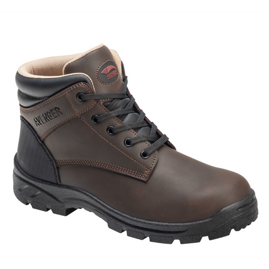 Avenger Builder Series - Men's Mid Top Work Boot - Steel Toe - ST | EH | SR - Brown - Size: 13W