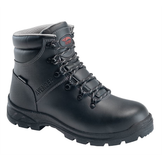 Avenger Builder Series - Men's Boots - Soft Toe - EH|SR - Black/Black - Size: 7.5M