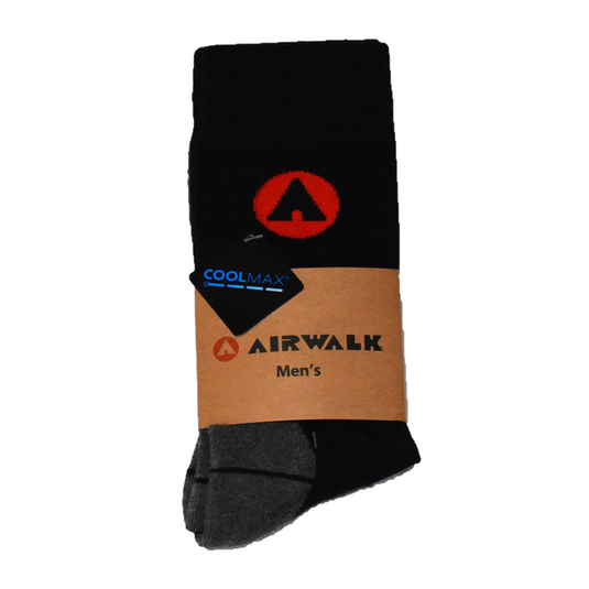 Airwalk Moisture Wicking Socks with COOLMAX Technology - Men's - OSFM