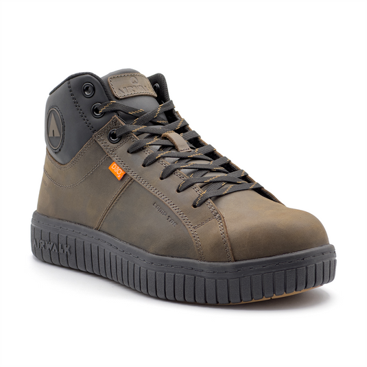 Airwalk Deuce Mid MET - Men's - CT|EH|MT|SF|SR - Dark Coffee / Black - Size: 9 - D - (Regular)