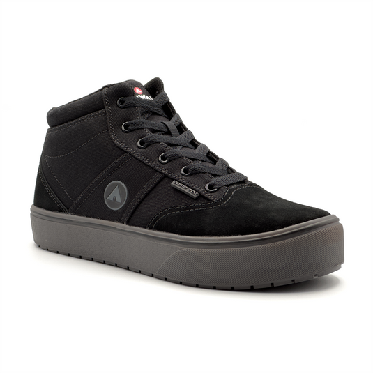 Airwalk Venice Mid - Men's - CT|EH|SF|SR - Black / Black - Size: 13 - 2E - (Extra Wide)