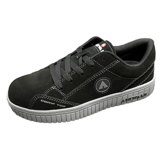 Airwalk AIRWALK - SD10 CAMINO Series - Men's Low Top Shoe - SD10|CT|SR - Black/Gray - Size: 15W
