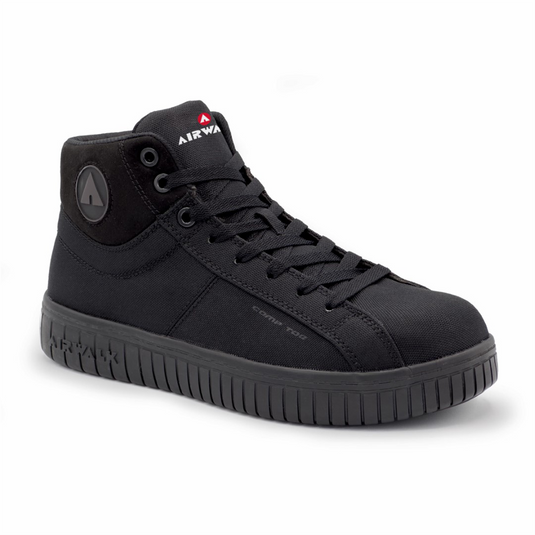 Airwalk AIRWALK - DEUCE MID Series - Men's Mid Top Shoe - CT|EH|SR - Black/Black - Size: 8.5W