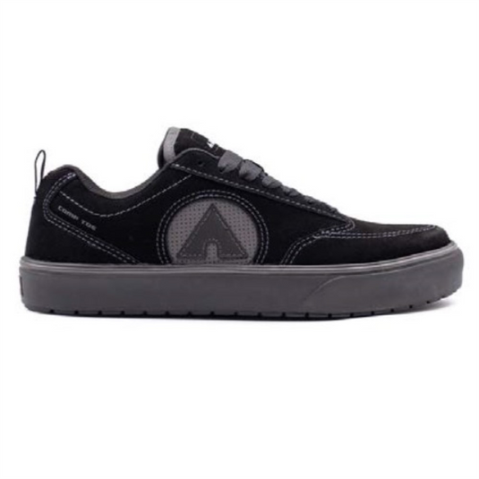 Airwalk PHAT A LOW - Men's Low Top Shoe - CT|EH|SF|SR - Black / Grey - Size: 8 - 2E - (Extra Wide)