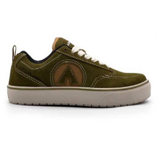 Airwalk PHAT A LOW - Men's Low Top Shoe - CT|EH|SF|SR -  Military Olive - Size: 10.5 - 2E - (Extra Wide)