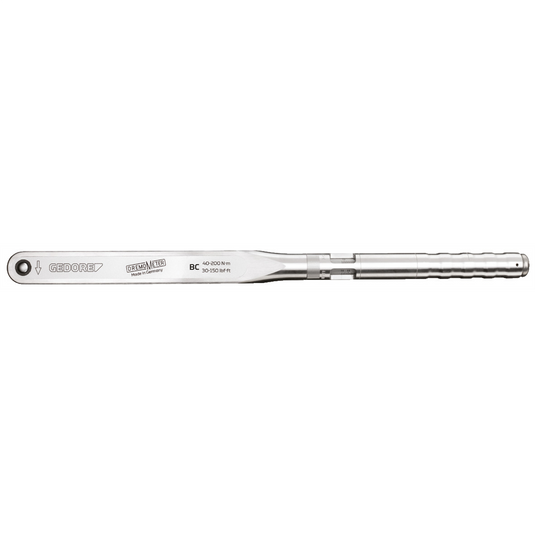 Gedore DREMOMETER INDUSTRIAL Torque Wrench; Type BC; 1/2"" Drive; 40-200 Nm