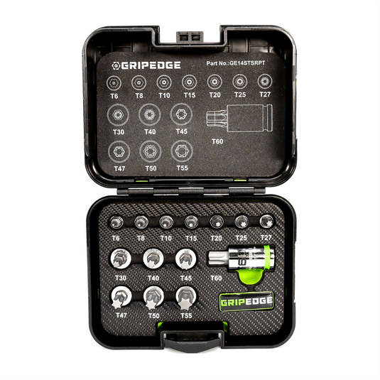 Grip Edge Tools 14-PC RPT Star Driver Set