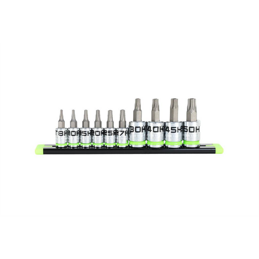 Grip Edge Tools 10 Piece RPT Security Star Driver Set