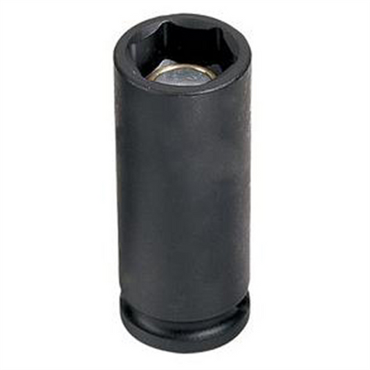 Grey Pneumatic 3/8"" Drive x 7mm Magnetic Deep