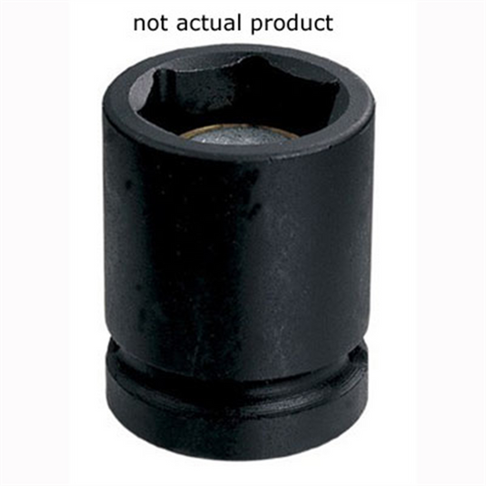 Grey Pneumatic SOC 1/4 3/8D IMP MAG 6PT BLK