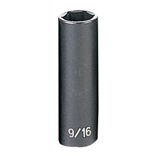 Grey Pneumatic SOC 9/16 3/8D IMP 6PT DP
