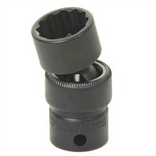 Grey Pneumatic SOC 8MM 3/8D IMP UNIV 12PT BLK