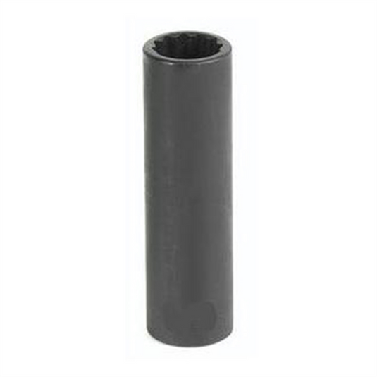 Grey Pneumatic SOC 12MM 3/8D IMP 12PT DP BLK