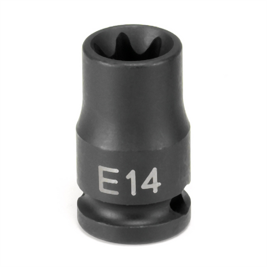 Grey Pneumatic 3/8"" Drive x E14 External Torx Impact Socket