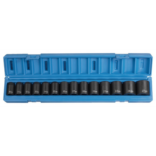 Grey Pneumatic 14PC STD MET SET 1/2"" DR