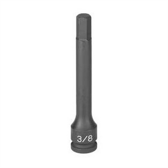 Grey Pneumatic 3/8"" Drive x 7mm Hex Driver 4"" Length