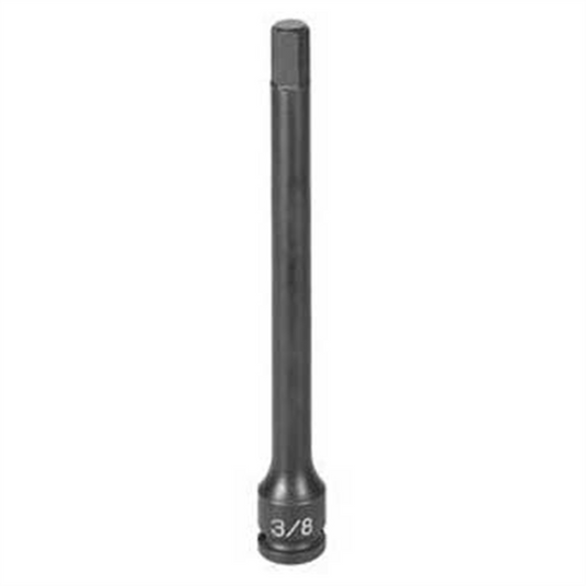 Grey Pneumatic 3/8"" Drive x 7mm Hex Driver 6"" Length