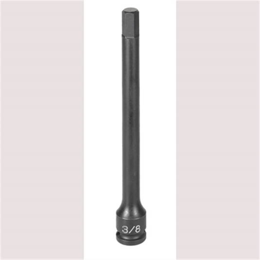 Grey Pneumatic SOC 3/8 3/8D IMP HEX LG MALE BLK