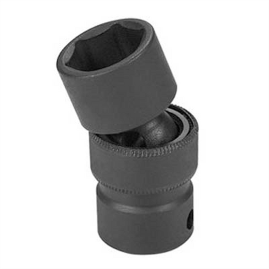 Grey Pneumatic SOC 10MM 1/2D IMP UNIV 6PT BLK