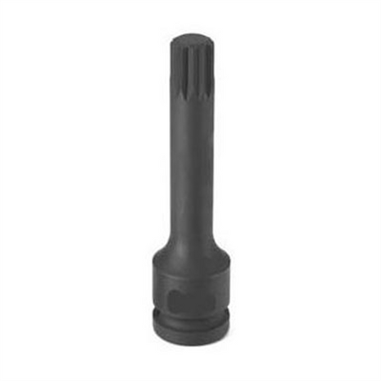 Grey Pneumatic 1/2"" Drive x M6 Tamper Proof Triple Sq. 4"" Length