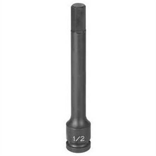 Grey Pneumatic 1/2"" Drive x 1/4"" Hex Driver 6"" Length (150mm)