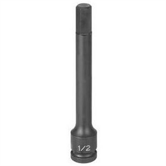 Grey Pneumatic 1/2"" Drive x 9mm Hex Driver 6"" Length