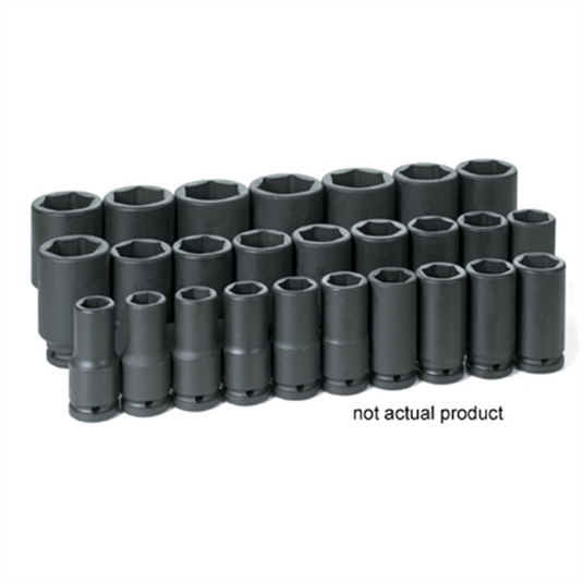 Grey Pneumatic SOC 19MM 3/4D IMP 6PT DP