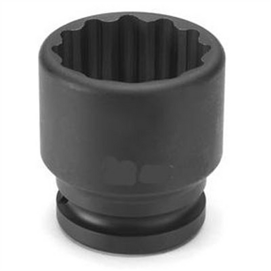 Grey Pneumatic SOC 32MM 3/4D IMP 12PT BLK