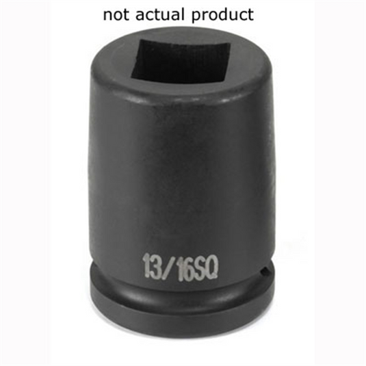 Grey Pneumatic SOC 21MM 3/4D IMP SQ 4PT BLK