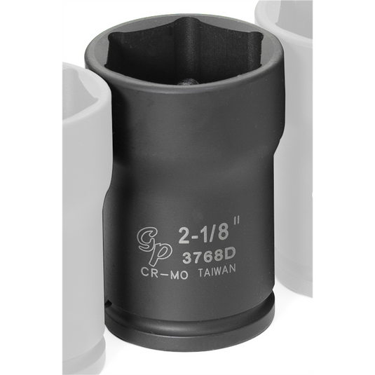 Grey Pneumatic SOC 2-1/8 3/4D IMP PINION LCKNT HEX DP BLK
