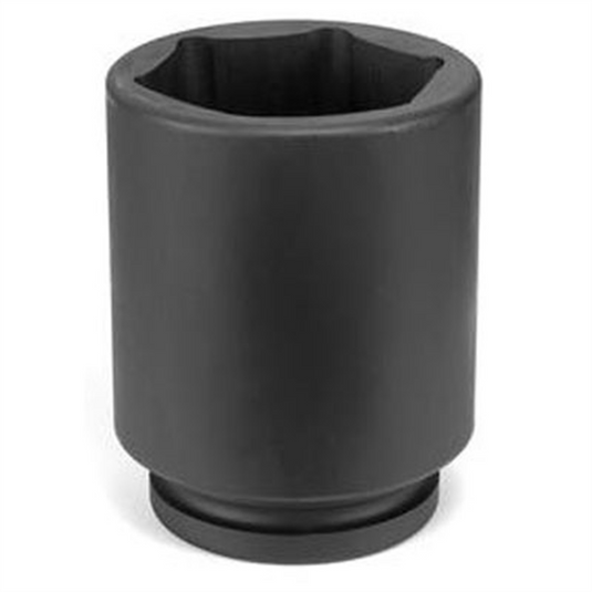 Grey Pneumatic SOC 43MM 1""D IMP 6PT DP BLK