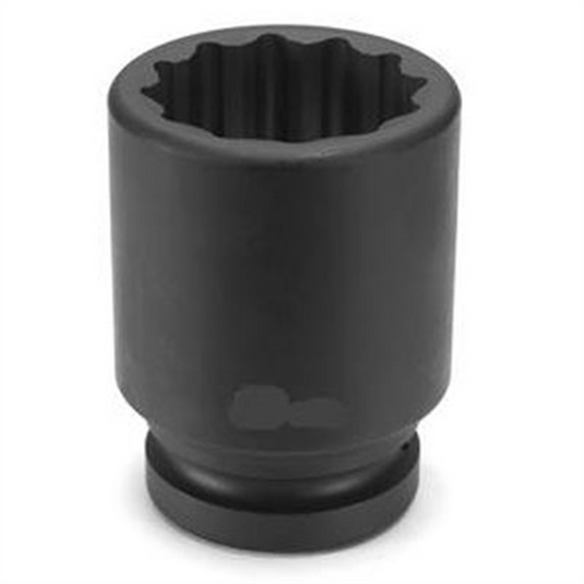 Grey Pneumatic SOC 1-3/16 1""D IMP 12PT DP BLK