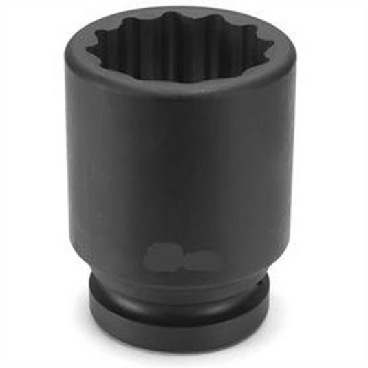 Grey Pneumatic SOC 1-7/16 1""D IMP 12PT DP BLK
