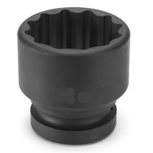 Grey Pneumatic SOC 1-11/16 1""D IMP 12PT BLK