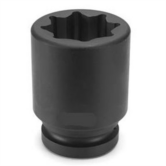 Grey Pneumatic 1"" Drive x 2-1/4"" Deep - 8 Point