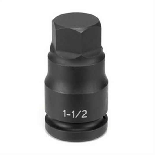 Grey Pneumatic 1-1/2"" Drive x 27mm Hex Driver