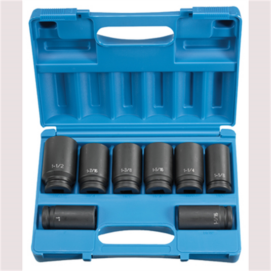 Grey Pneumatic 3/4""DR 8PC DP