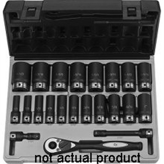 Grey Pneumatic 1/2"" Drive x 15/16"" Deep Duo-Socket - 6 Point