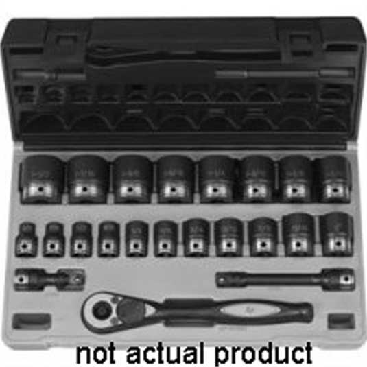 Grey Pneumatic 1/2"" Drive x 1-5/16"" Standard Duo-Socket - 6 Point