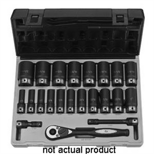Grey Pneumatic 1/2"" Drive x 1-5/16"" Deep Duo-Socket - 12 Point