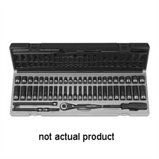 Grey Pneumatic 1/4"" Drive x 11mm Standard Duo-Socket - 6 Point