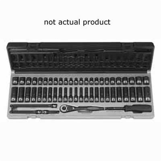 Grey Pneumatic 1/4"" Drive x 11/32"" Standard Duo-Socket -12 Point