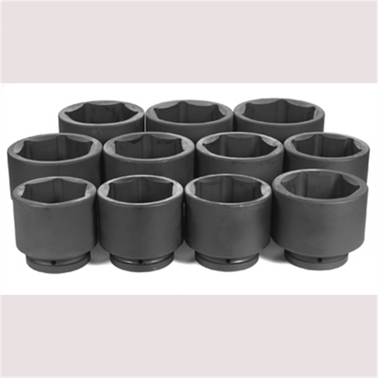Grey Pneumatic 11pc 3-1/8 thru 4-1/2 shallow 1"" drive
