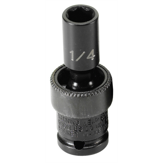 Grey Pneumatic SOC 1/4 1/4D IMP UNIV 6PT
