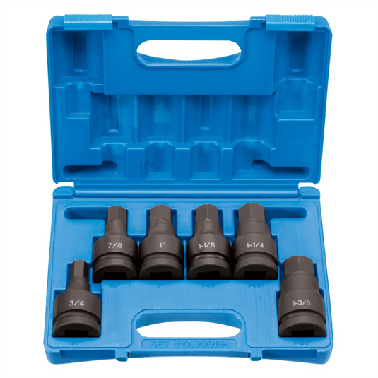 Grey Pneumatic 1""DR 6PC HEX