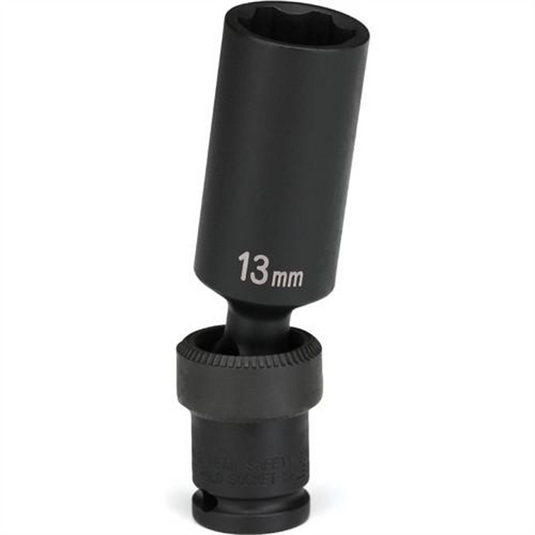 Grey Pneumatic 1/4 Inch Drive x 11 mm Deep Length Universal