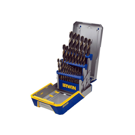 Hanson 29PC DRILL BIT SET; BLACK & GOLD OXIDE