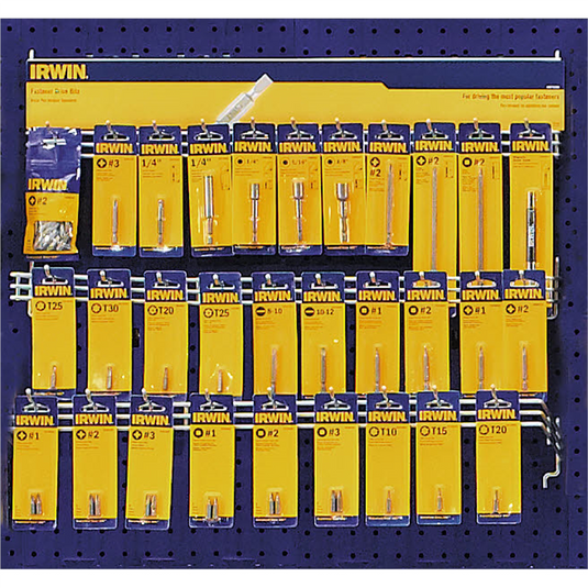Hanson 60PC Fastener Drive Display