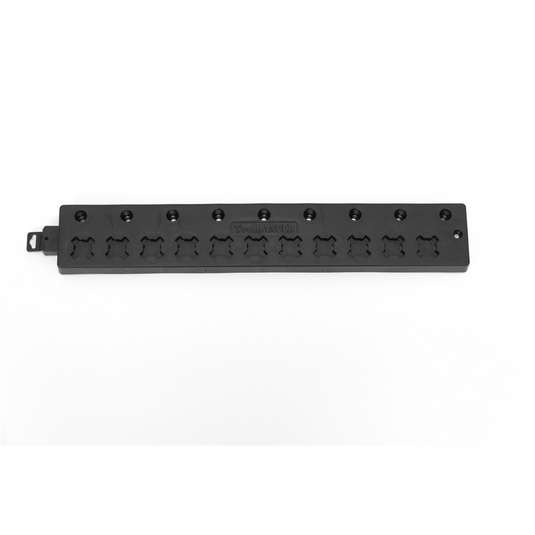Hansen Global 3"" x 18"" Single Row Tool Hanger Board
